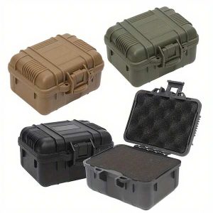 1pc Plastic Tool Box - Shockproof, Water-Resistant, Portable Storage Case For Small Collectibles And Instruments - Compact, Outdoor-Friendly, Safety Toolbox For Fall Home Decor For Travel Storage Bag,Makeup Bag,Cosmetic Bag,Vacation Organizer,Large Capacity Makeup Organizer Makeup Case, For Lipstick, Brush, Skincare, Mobile Phone, Coin, Small Items, For Home,Gift,Vacation And Festival Halloween Christmas Multifunctional Use Multicolor