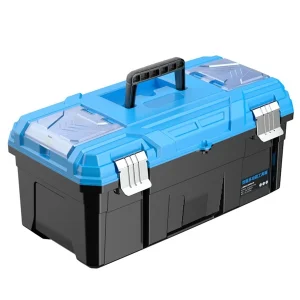 Toolbox Thickened Storage Box Industrial Grade Household Handheld Blue