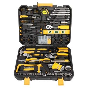 198pc Tool Set Black & Yellow Yellow