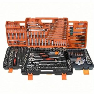 53pcs Automotive Repair Tool Kit, Including Quick Wrench, Suitable For Car Parts Maintenance & Other Auto Care Accessories Multicolor